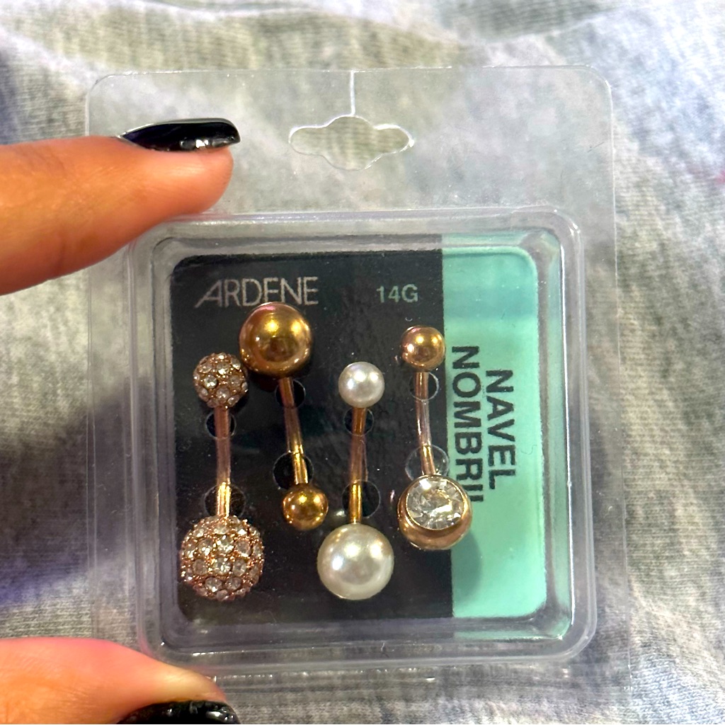Ardene | Belly Button Ring Set